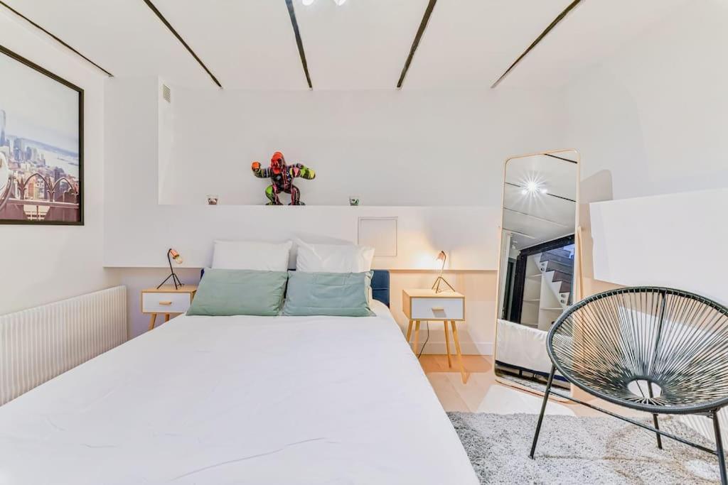 Renovated Design Apartment In Montparnasse Paris Luaran gambar