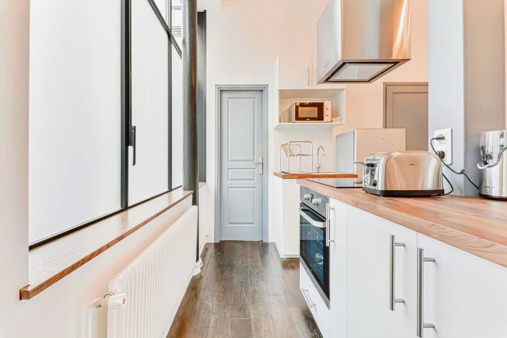 Renovated Design Apartment In Montparnasse Paris Luaran gambar